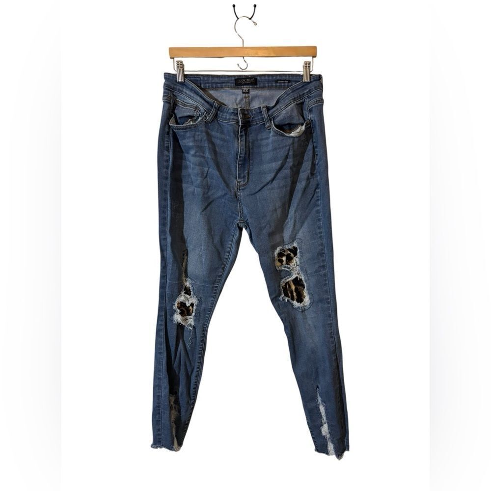 JUDY BLUE | skinny fit denim blue jeans 15/32 15 32